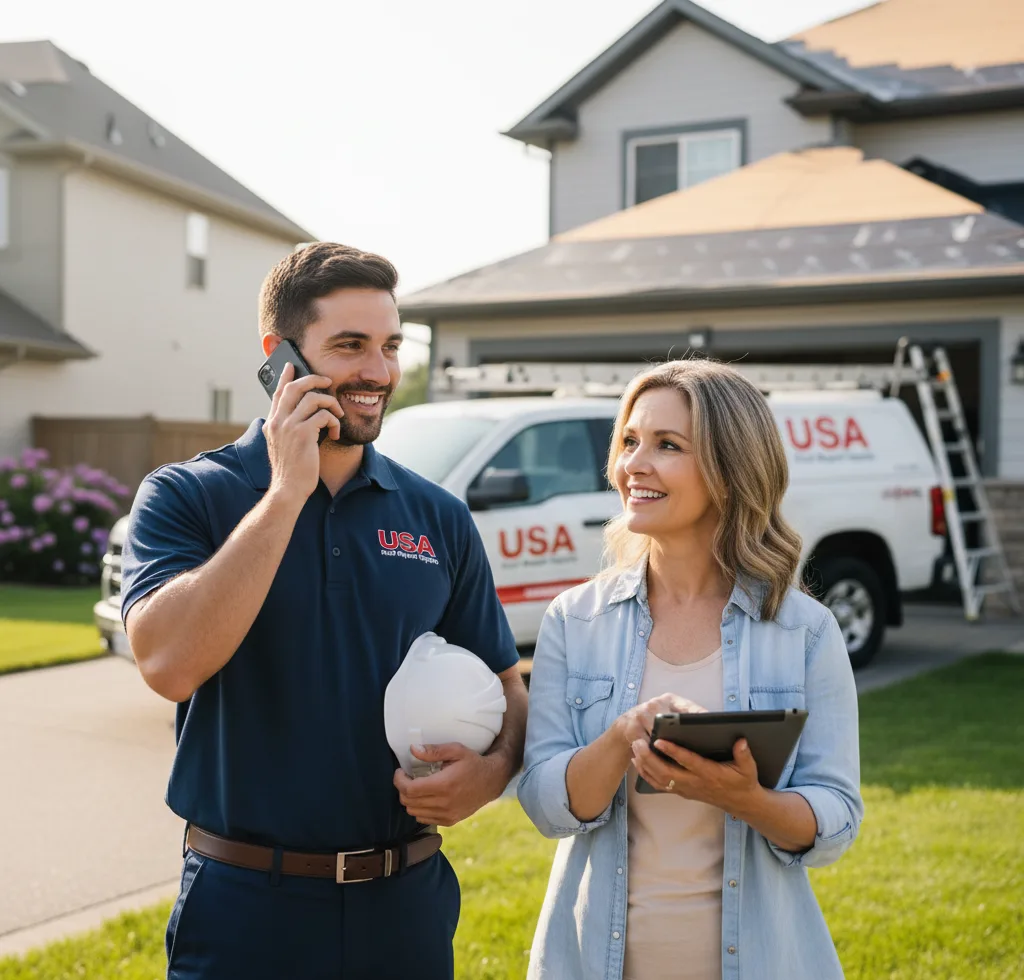 USA Roof Repair Experts customer support in Grand Island